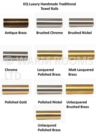 If you are unsure of the actual finish, please contact us at sales@warmrooms.co.uk and we can send you a sample of the finish - Please note Unlaquered finishes will tarnish over a short amount of time If you are unsure of the actual finish, please contact us at sales@warmrooms.co.uk and we can send you a sample of the finish - Please note Unlaquered finishes will tarnish over a short amount of time